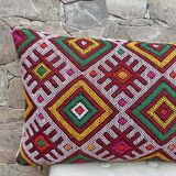 Vintage Moroccan Berber wool cushion cover