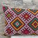 Housse de coussin vintage berbère marocaine en laine