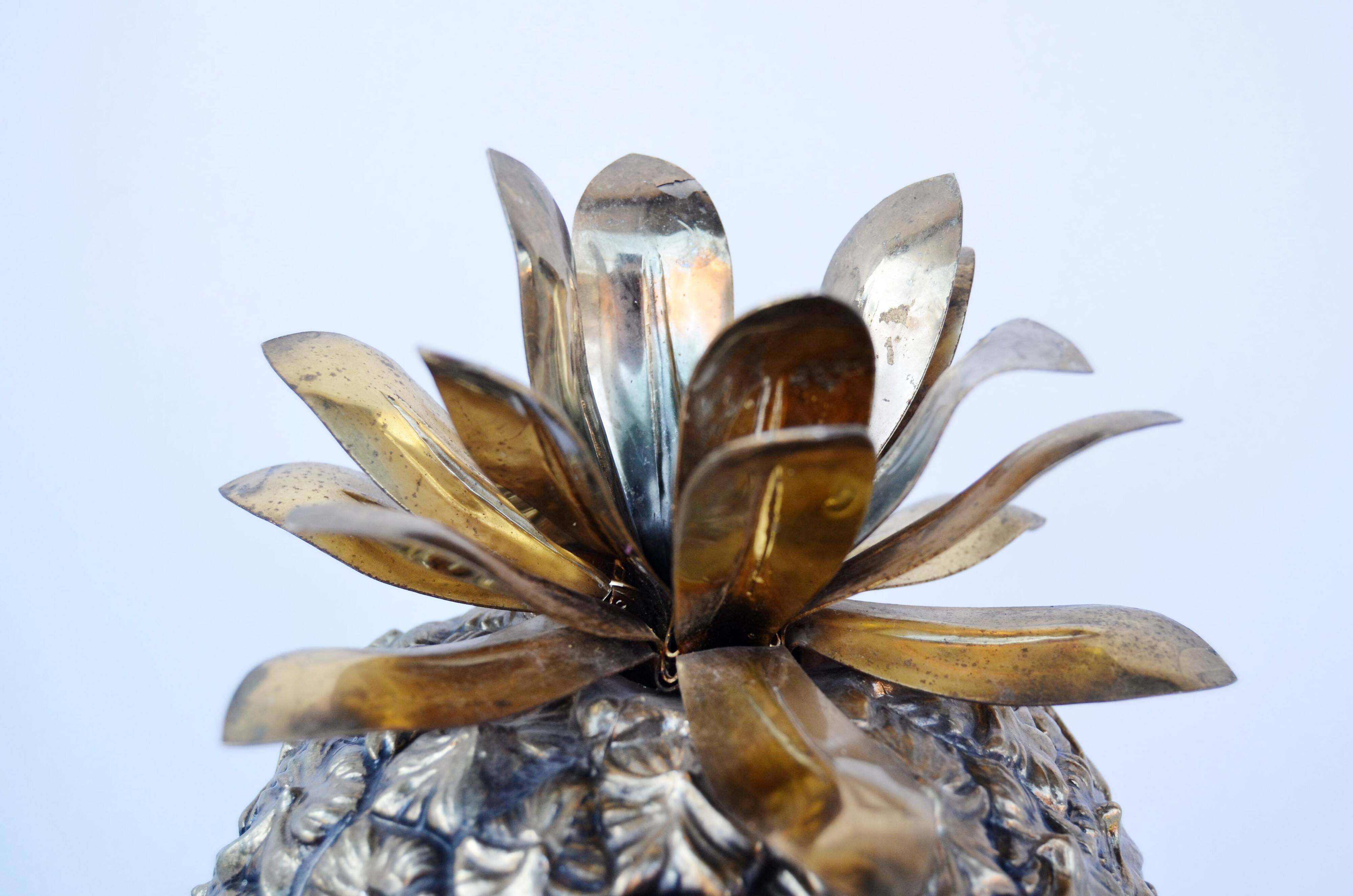 Mid Century Frigotherm Pineapple Shaped Ice Bucket by Hans Turnwald