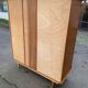 Scandinavian 3-door oak wardrobe from the 1960s, 155cm.