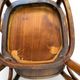 Set of six Authentic antique bentwood chairs, Antonio Volpe