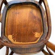 Set of six Authentic antique bentwood chairs, Antonio Volpe