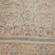 Handmade oriental unique 1980s 291 cm x 384 cm beige wool carpet