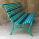 Old garden bench