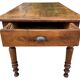 Table de ferme Louis Philippe en noyer 19’s
