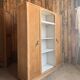 Art Deco oak library cabinet (renovated)