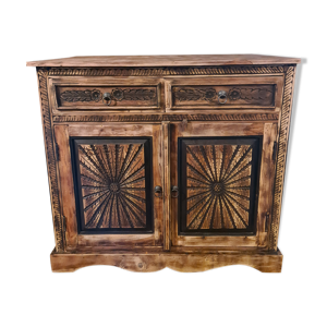 buffet en bois de chêne