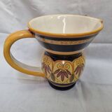 HB Henriot Quimper Brittany water jug