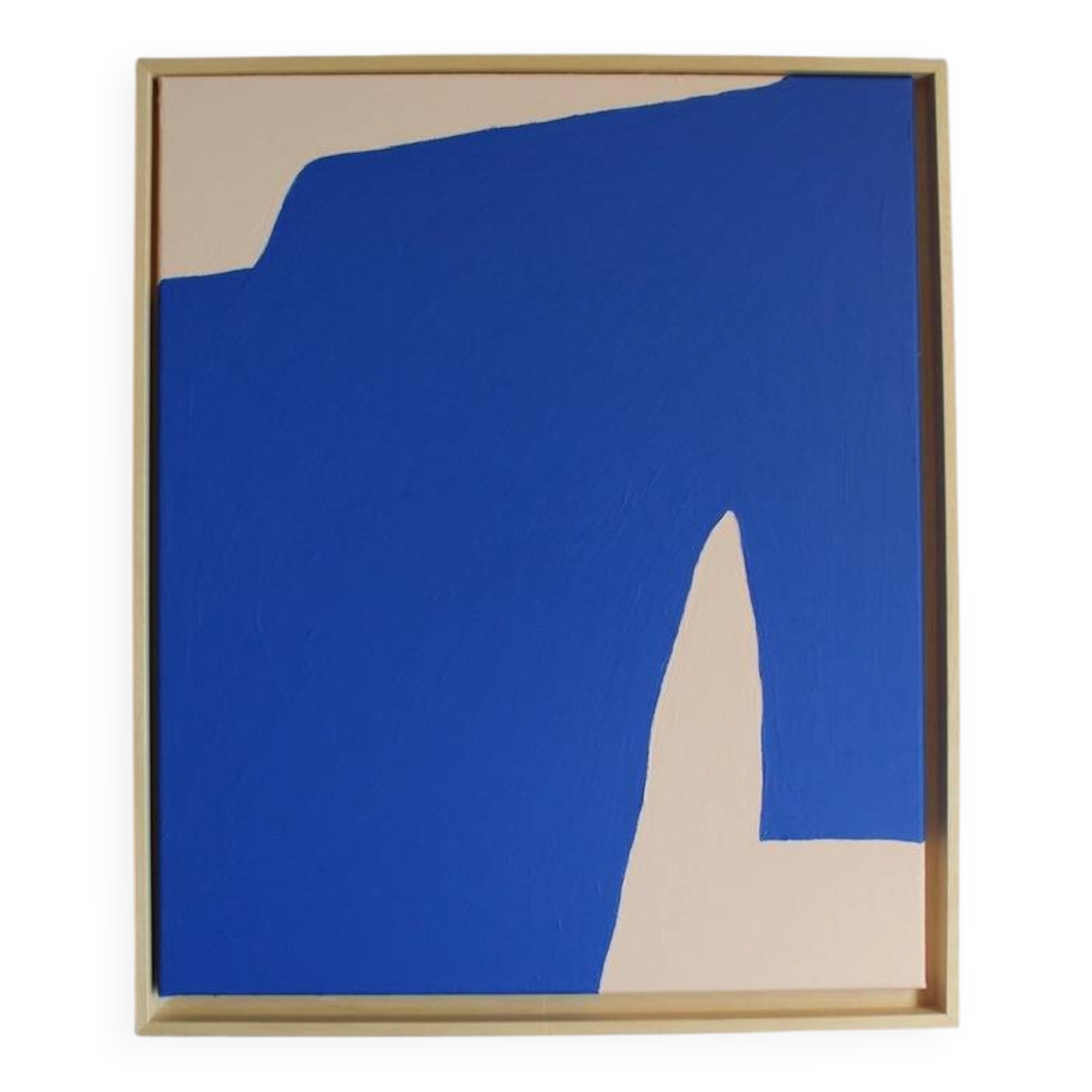 Blue Abstract Art N1 65x54cm by Bodasca