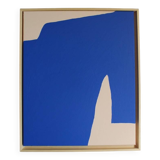 Blue Abstract Art N1 65x54cm by Bodasca