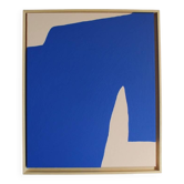 Blue Abstract Art N1 65x54cm by Bodasca
