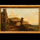 Paysage avec cavaliers, ÉCOLE ITALIENNE, XVIIIe SIÈCLE