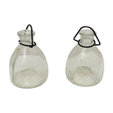 Duo wasp trap or fly-shaped glass goble