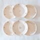 6 old flat plates Villeroy & Boch 1930-1940