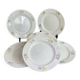 Dessert plate in porcelain, Gien