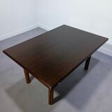 Extendable teak dining table