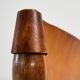 Hungarian calf leather lounge chair