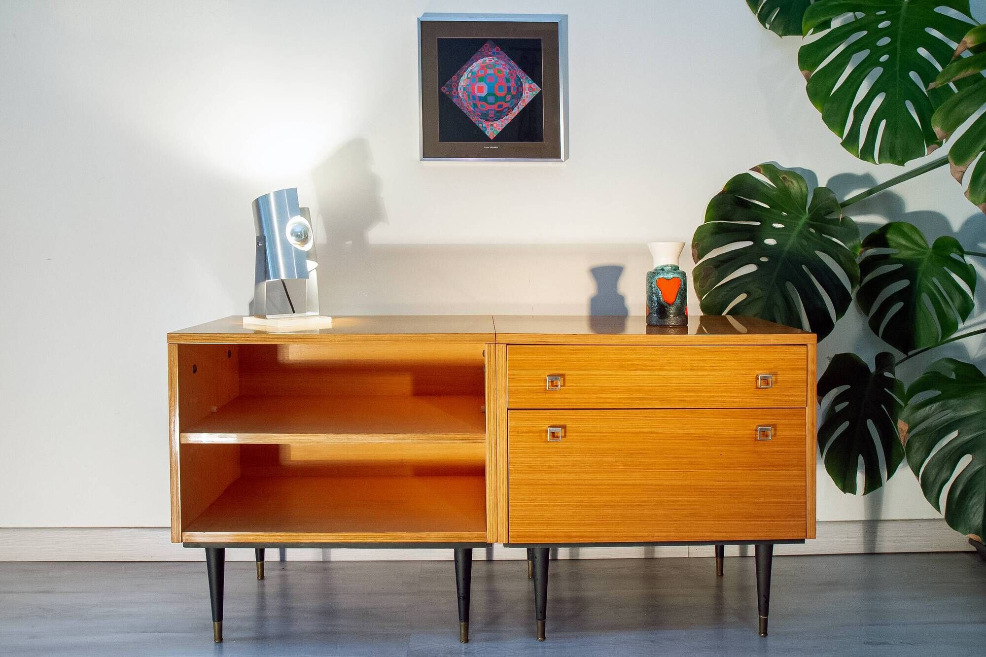 Enfilade modulable, teck, 1970