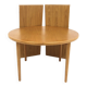 Oak dining table, Sweden, 1960