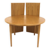 Table de salle à manger en chêne, Suède, 1960