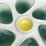 Assiettes à huitres salins France années 60