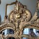 Miroir de style Louis XV en bois doré d’époque Napoléon III