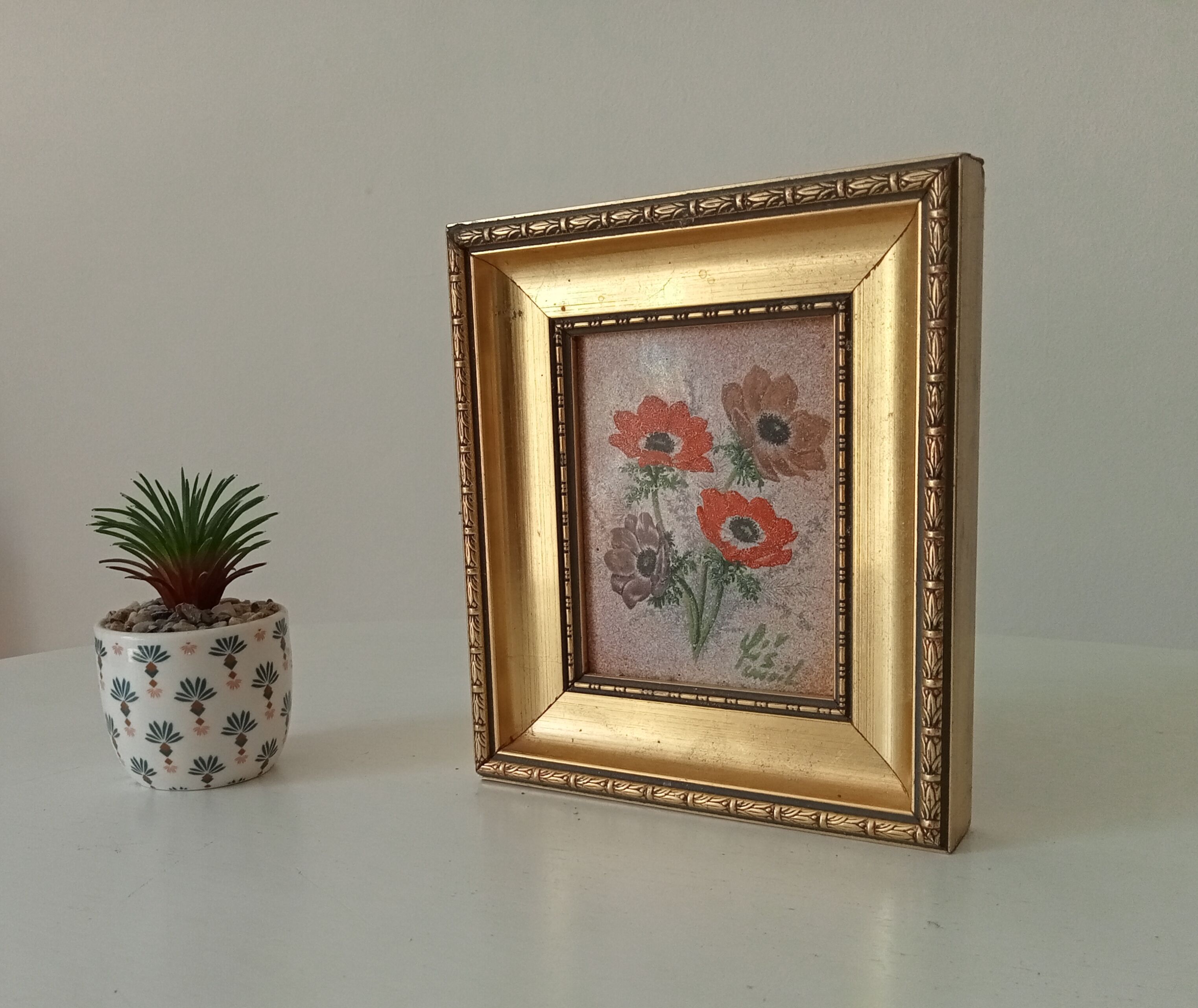 Mini tableau décoratif vintage
