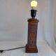 Angel L. Pazmino leather totem lamp 1960s Style Furniture