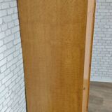 Vintage oak veneered wardrobe 1960