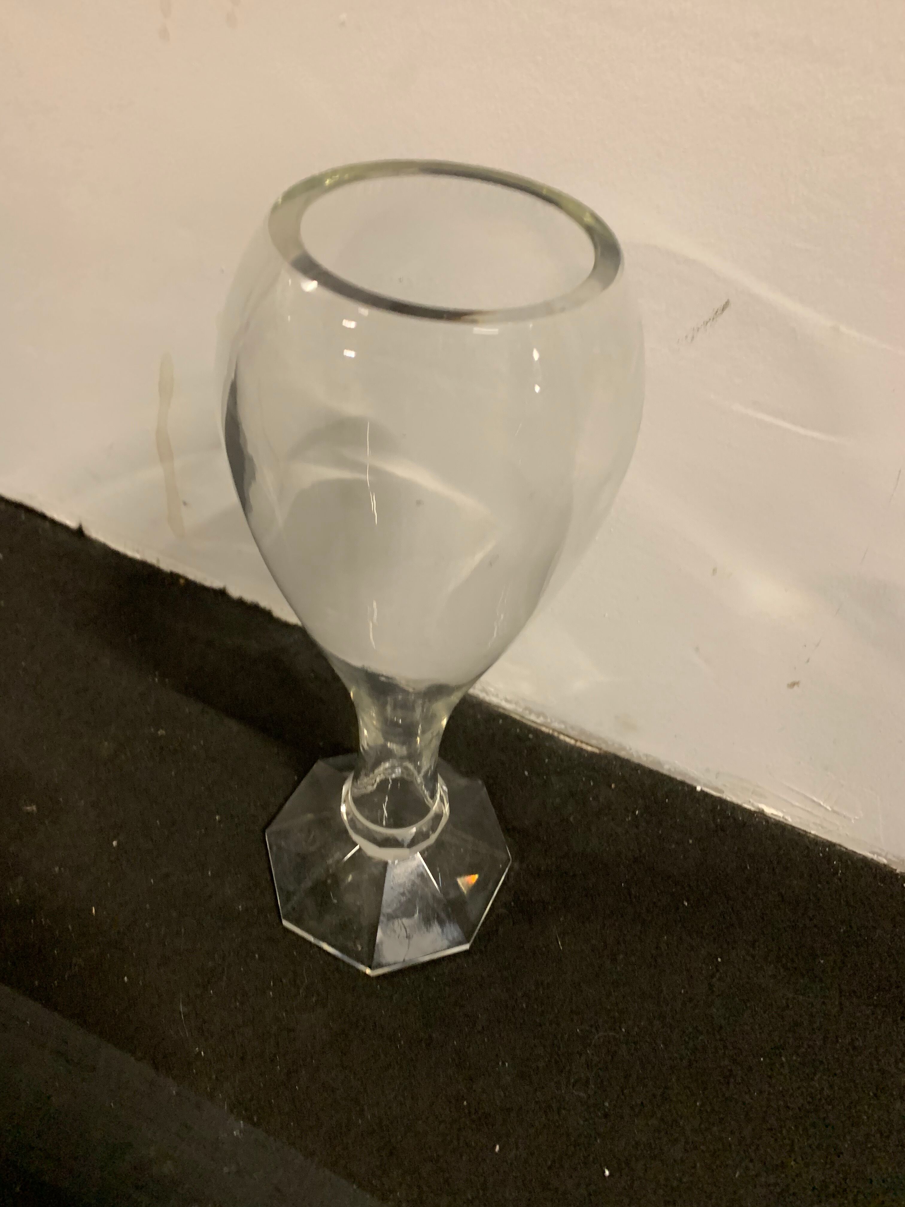 Crystal vase