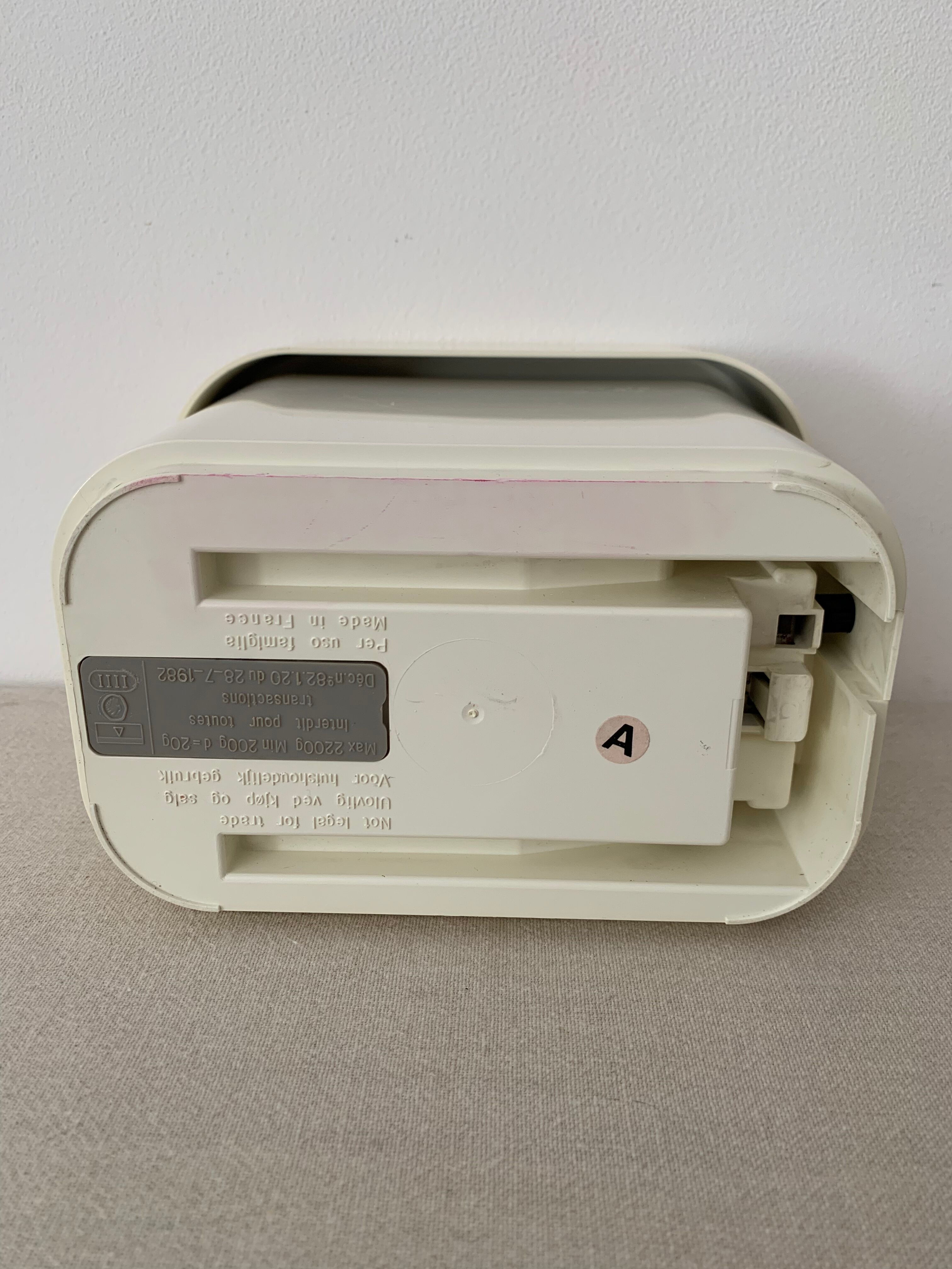 Balance Terraillon 1982