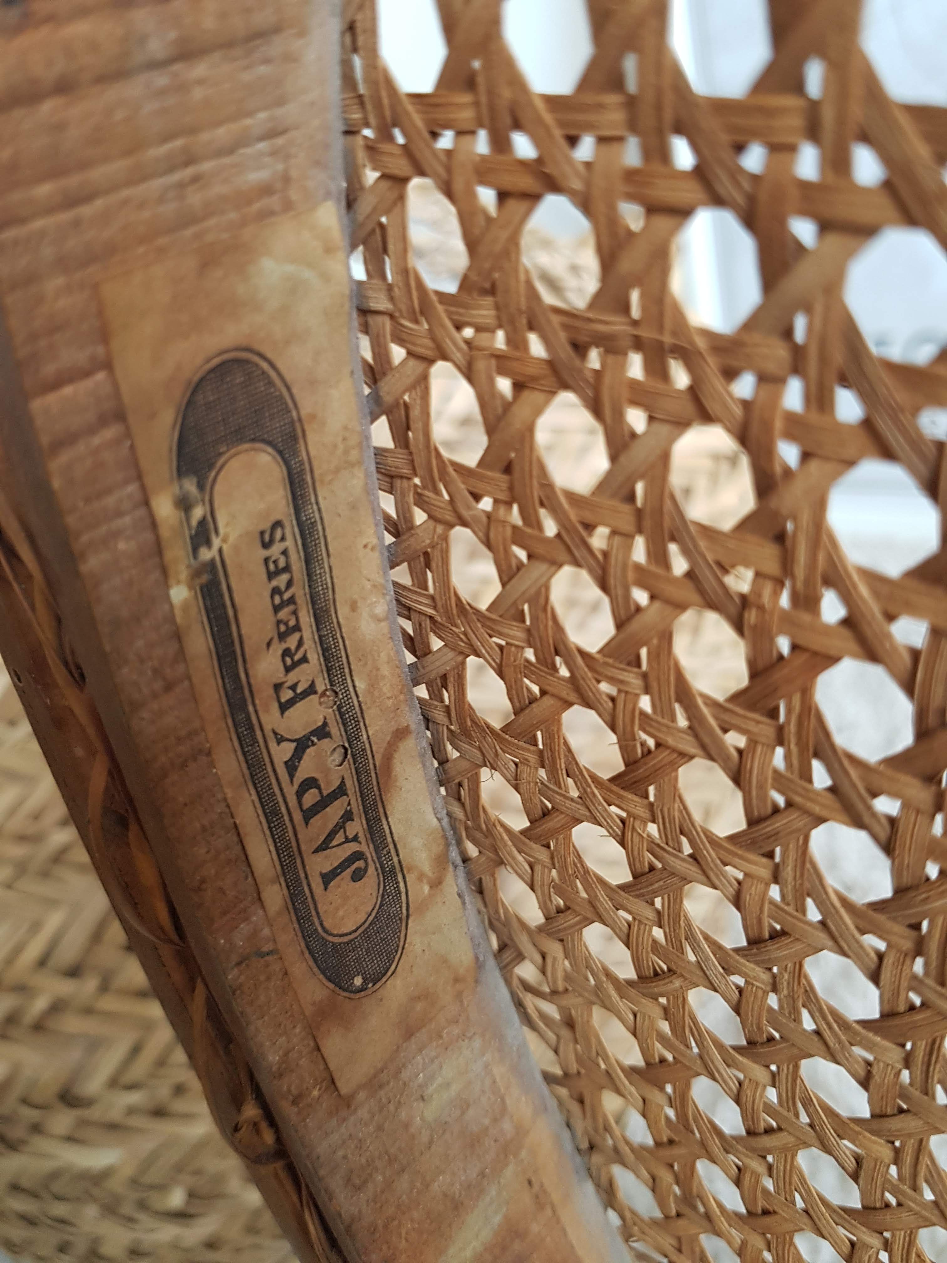 Japy Freres cane chair