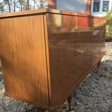 Vintage Scandinavian buffet sideboard