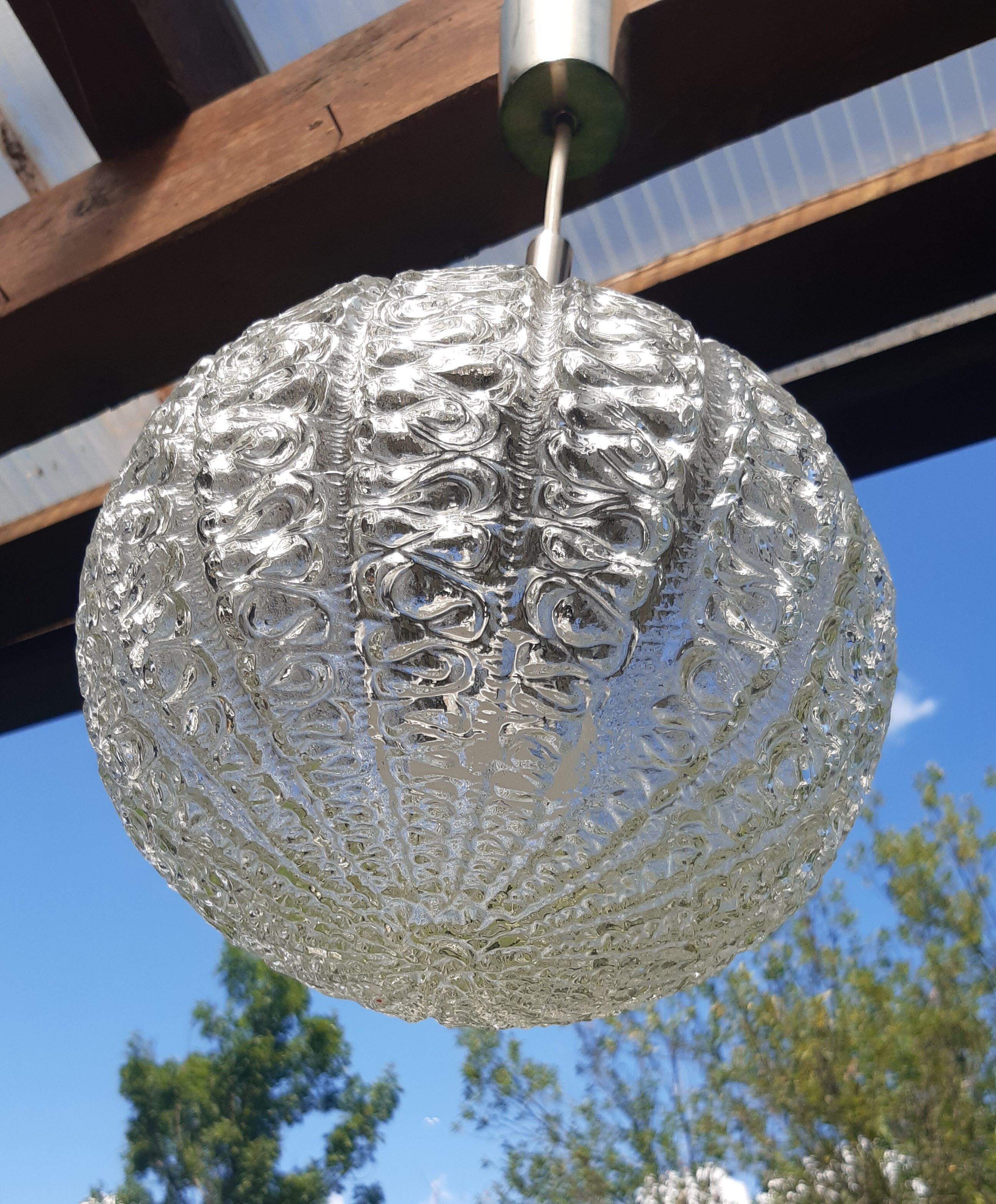 Glass suspension Doria leuchten