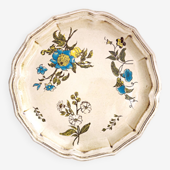 Decorative plate from Salins France decor Montpellier 25.5 cm