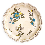 Assiette décorative de Salins France  décor Montpellier   25,5 cm