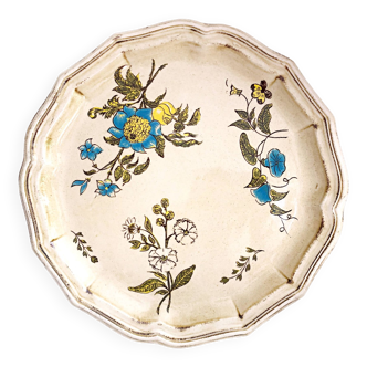 Decorative plate from Salins France decor Montpellier 25.5 cm