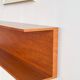 Mid-Century Shelf or Wall Unit in Teak by Walter Wirz for Wilhelm Renz, 100
