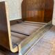 Art deco bed dating from the 30s in Ronce de Noyer