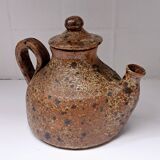 Pyrite stone teapot. 1960s. Numbered.
