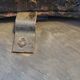 Art nouveau thonet stool bentwood and velvet