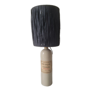 Lampe bouteille en gres