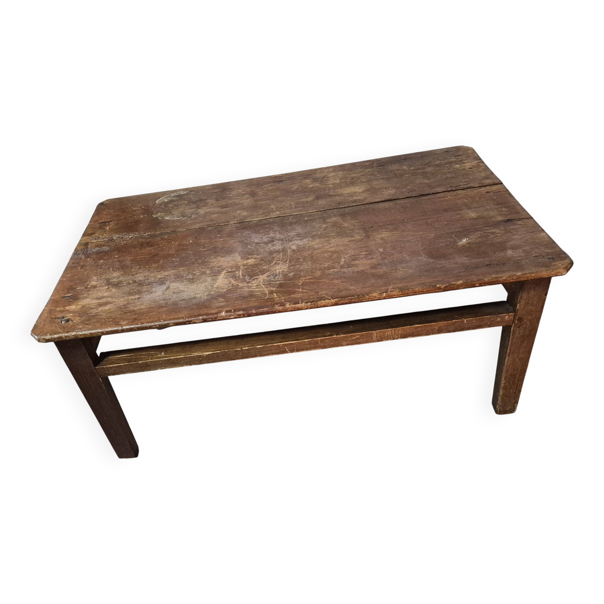 vintage wooden coffee table