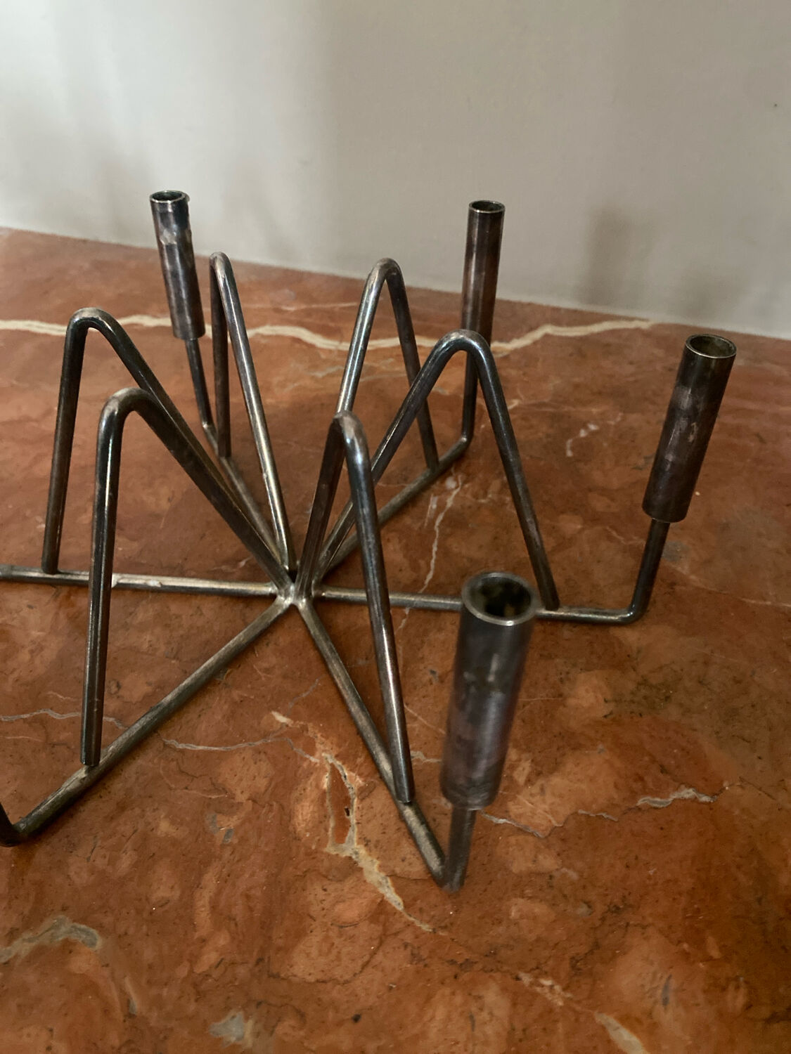 Modernist table chandelier