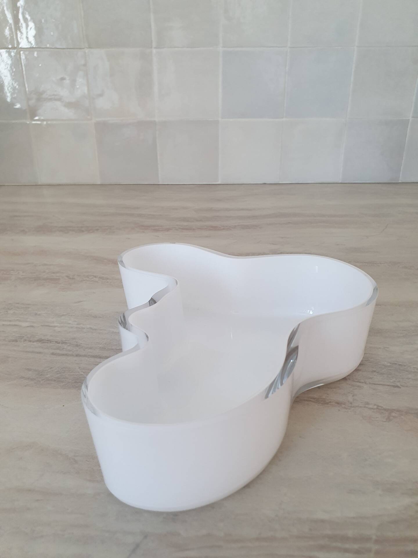 Aalto Alvar - Iittala / Opal glass bowl / Finnish design