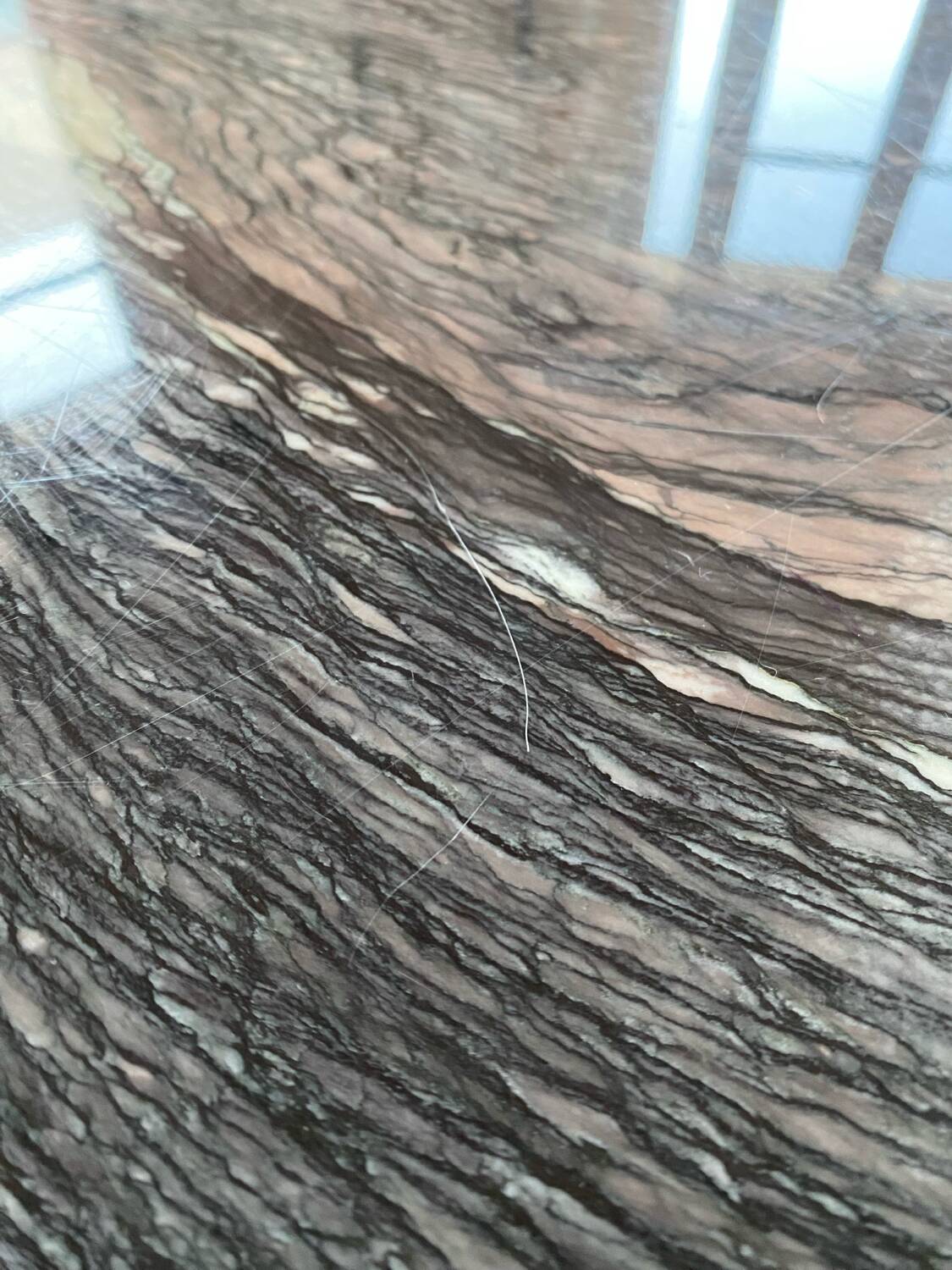 Marble coffee table from the 70s