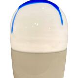 Lampe verre italien & tache bleue