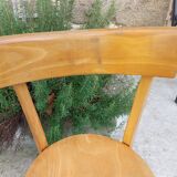 2 wooden bistro chairs, Baumann style