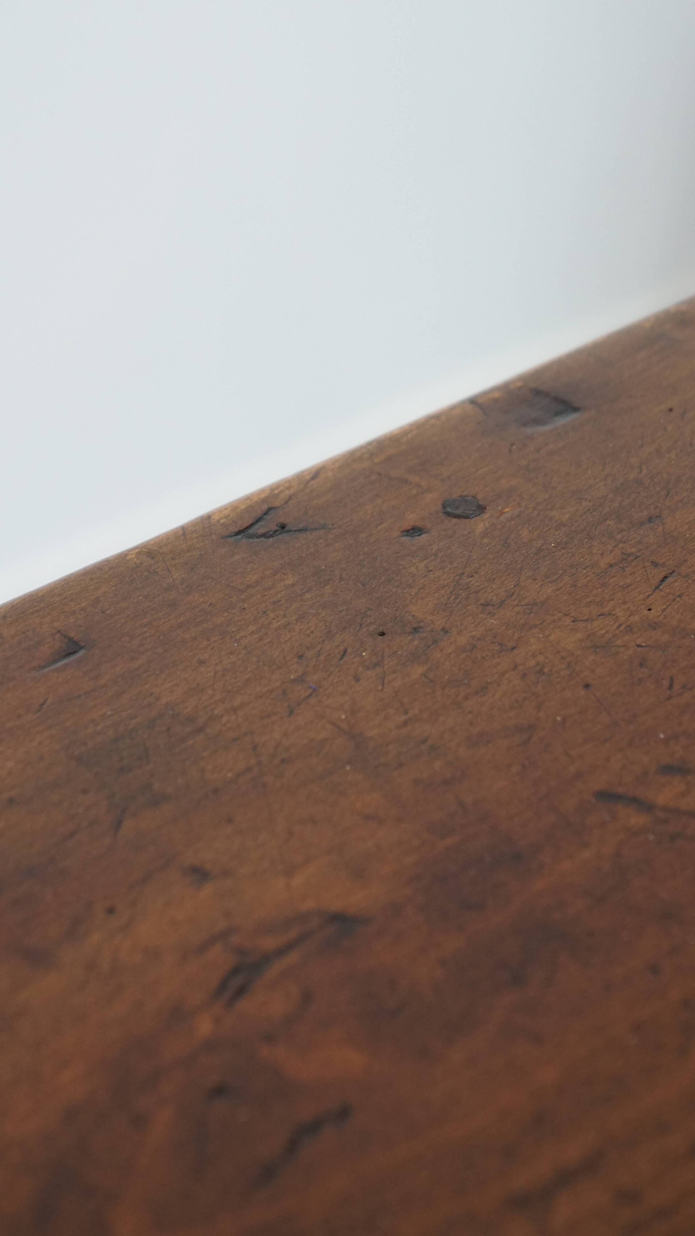 Antique French Dining Table in Fruitwood from the 18th Century