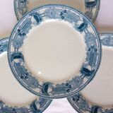 4 assiettes dessert vintage de CM&C modèle Massena 220618